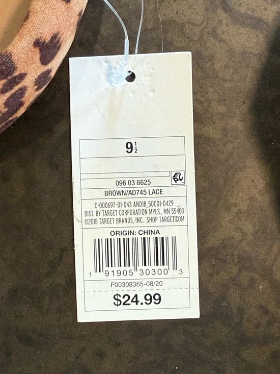 A New Day Leopard Print Pointed Toe heels - Picture 3 of 3